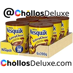 6x Nesquik Cacao Soluble Instantáneo 390g