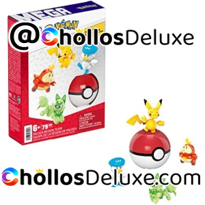 Mega Construx Set 4 Pokémon +Pokeball