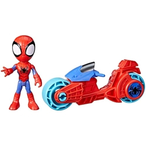 Spidey y su Superequipo Figura y Motocicleta