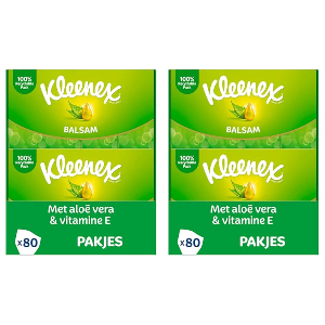 20x Scottex Balsam 8 Paquetes Pañuelos