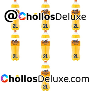 7x Kas Naranja Refresco 2 Litros
