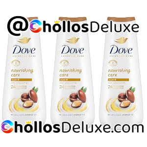 3x Dove Advanced Care Gel Aceite de Argán 600ml