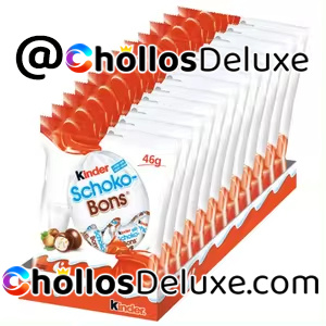 12x Bolsas Kinder Schoko-Bons 46g