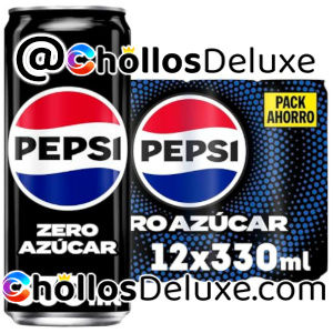 12 Latas Pepsi Zero 330ml