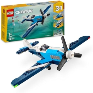 Lego Creator 3 en 1 Aeronave: Avión de Carreras