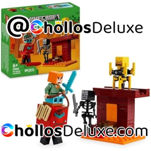 Lego Minecraft La Batalla de Lava del Inframundo