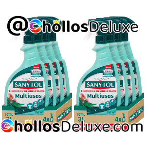8x Sanytol Limpiador Multiusos 750ml