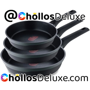 MasterPro Gastro Reeco Juego de 3 Sartenes