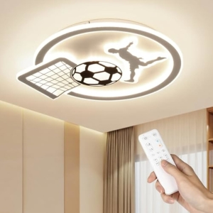 Plafón LED Techo Fútbol con Control Remoto