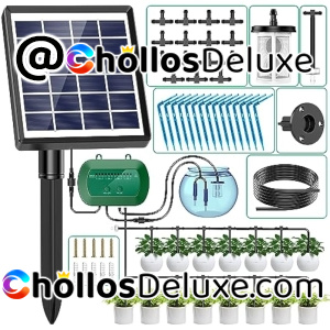 Sistema de Riego Solar con 15 Cabezales Goteo