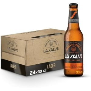 24x La Salve Lager Cerveza 33cl