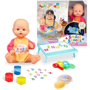 Nenuco Smart School Muñeco 35cm +Mesa con Luz