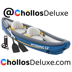 Intex Wyoming C2 Canoa Hinchable 2 Plazas