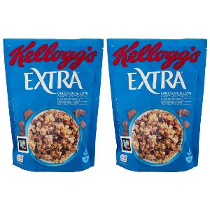 2x Kellogg's Extra Chocolate de Leche 375g