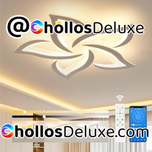 Lámpara de Techo LED Regulable con Mando y App