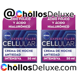 2x Nivea Cellular Expert Filler Crema Noche 50ml