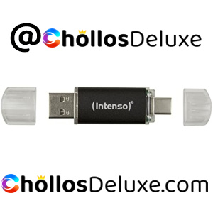 Intenso Twist Line Memoria Flash Dual 64GB