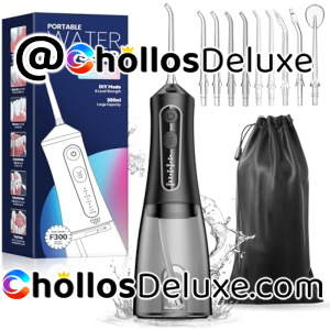 Irrigador Bucal Portátil 300ML +9 Boquillas