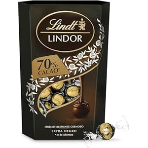 Lindt Bombones Chocolate Negro 70% Cacao o Surtido 337g