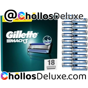 18 Recambios Gillette Mach3