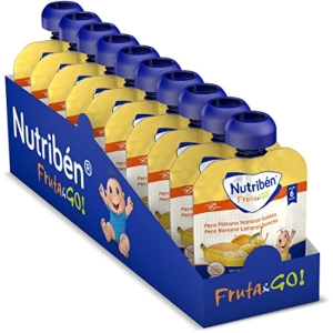10x Nutribén Bolsitas Fruta 100% Natural
