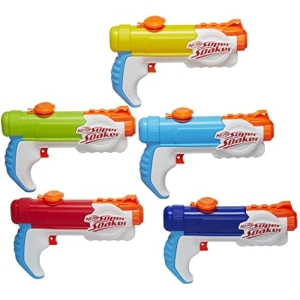 5x Nerf Super Soaker Piranha Lanzador Agua
