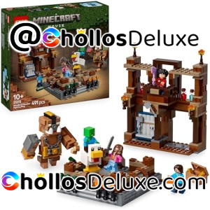 Lego Minecraft Ring De Combate Mansión