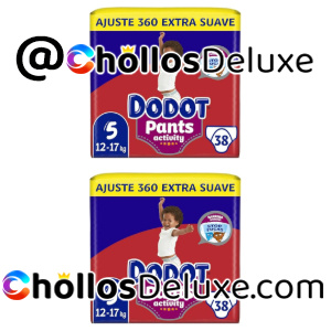 2x Dodot Activity Pants Talla 5 38 Pañales