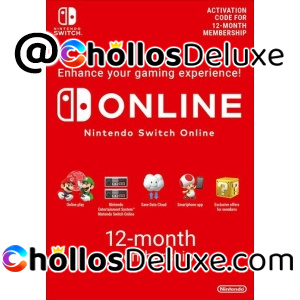 12 Meses Suscripción Nintendo Switch Online
