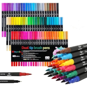 72 Rotuladores Lettering de Doble Punta