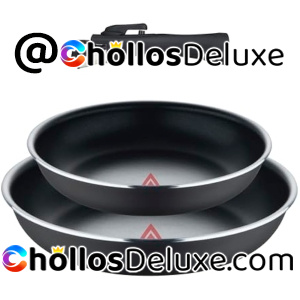 Set 2 Sartenes con Mango Desmontable Bergner Click&Cook