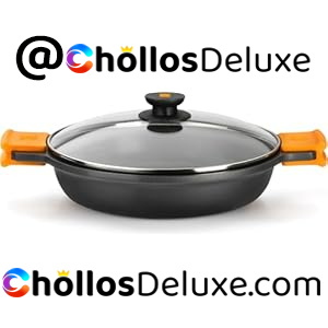 BRA Efficient Cacerola Baja 28cm Negra