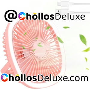 Ventilador con Luz LED 2000mAh