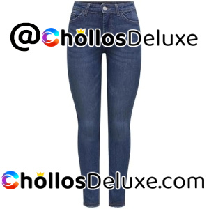 Only Onlhush Vaqueros Mujer Cintura Media