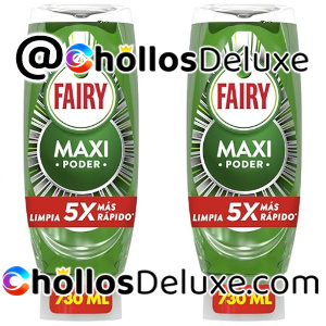 2x Fairy Maxi Poder Lavavajillas 730ml