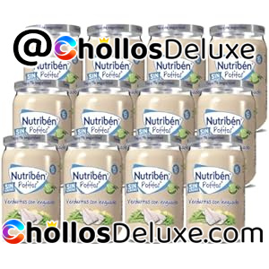 Nutribén 12x Potitos de Verduritas con lenguado
