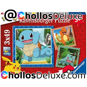 Ravensburger 3 Puzzles 49 Piezas Pokemon
