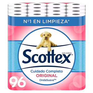 6x Scottex Original Papel Higiénico 16ud