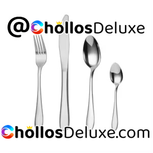 Set 24 Cubiertos Acero Inoxidable