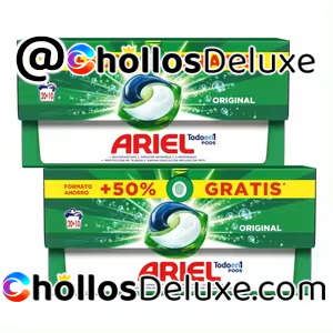 60 Cápsulas Ariel Pods Todo en 1