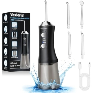 Irrigador Bucal 300ml +4 Boquillas