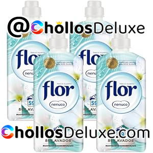 Flor Suavizante Concentrado para la Ropa, Fragancia Nenuco, 4x 59 Lavados