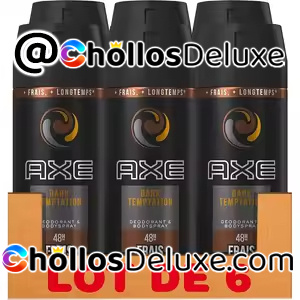 6x Axe Dark Temptation Desodorante Spray 150ml