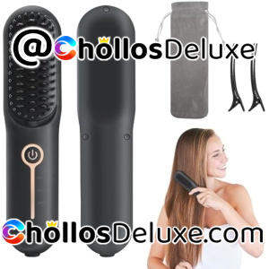 Cepillo Alisador Inalámbrico +Extras