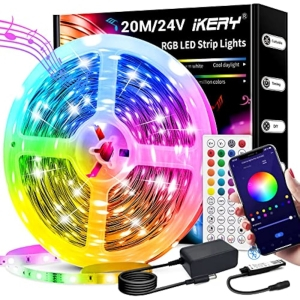 Tira LED RGB Bluetooth 20M +Mando