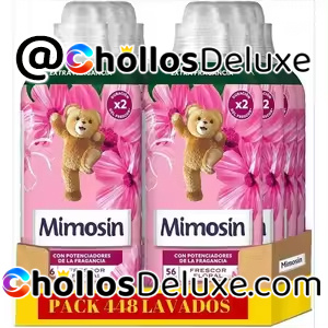 8x Mimosín Suavizante Fragancia Frescor Floral 56 Dosis