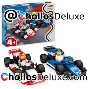 Lego City Coches de F1 Williams Racing y Haas F1
