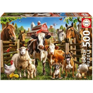 Educa Los Traviesos de la Granja Puzzle 500 Piezas