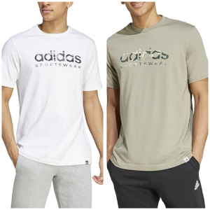 Adidas Camo Linear Graphic Camiseta Hombre