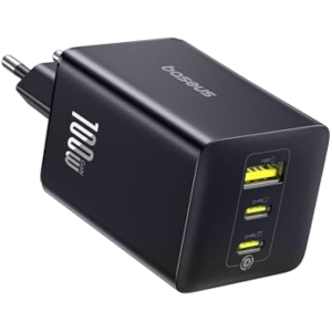Baseus Enerfill Cargador 100W 3 Puertos